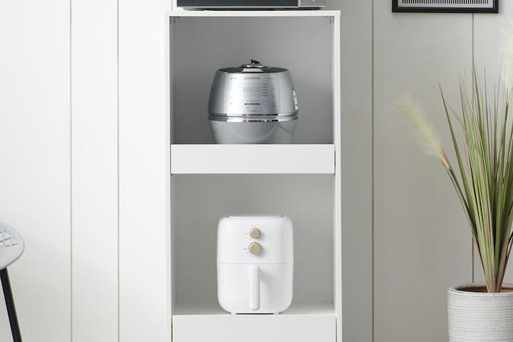 에셀르 500 1단 밥솥 수납장 다이 선반 오븐장 전자렌지장 미니 주방 렌지대