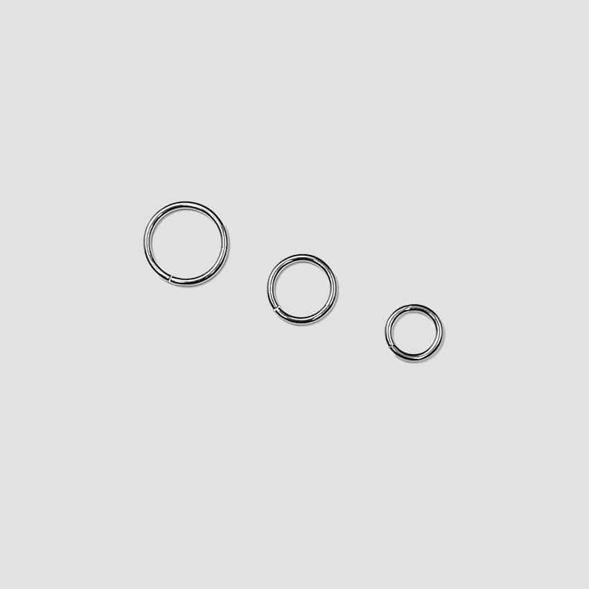 [써지컬]세그먼트링[1.2mm] 피어싱