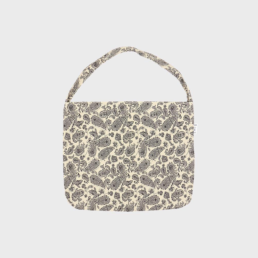 BEIGE PAISLEY ECO BAG