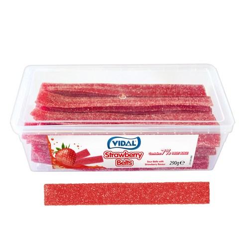 비달 딸기 벨트 젤리, 290g, 1개 - 츄잉젤리 | 쿠팡