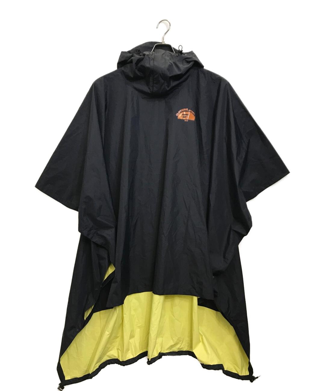 A BATHING APE (ア ベイシング エイプ) レインポンチョ ブラック サイズ:記載無し