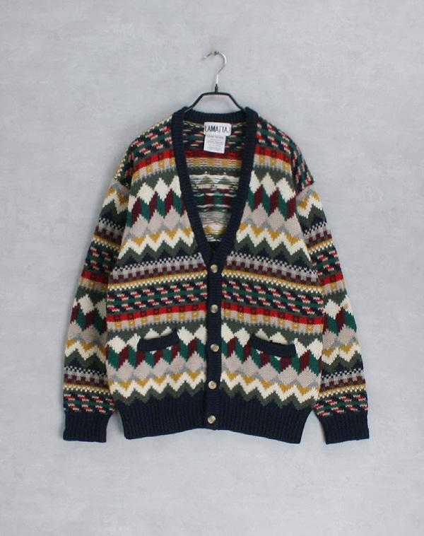 LAMATTA _ HAND VALUED wool knit cardigan