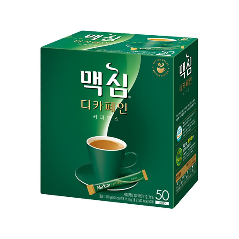맥심 디카페인 커피믹스 50T