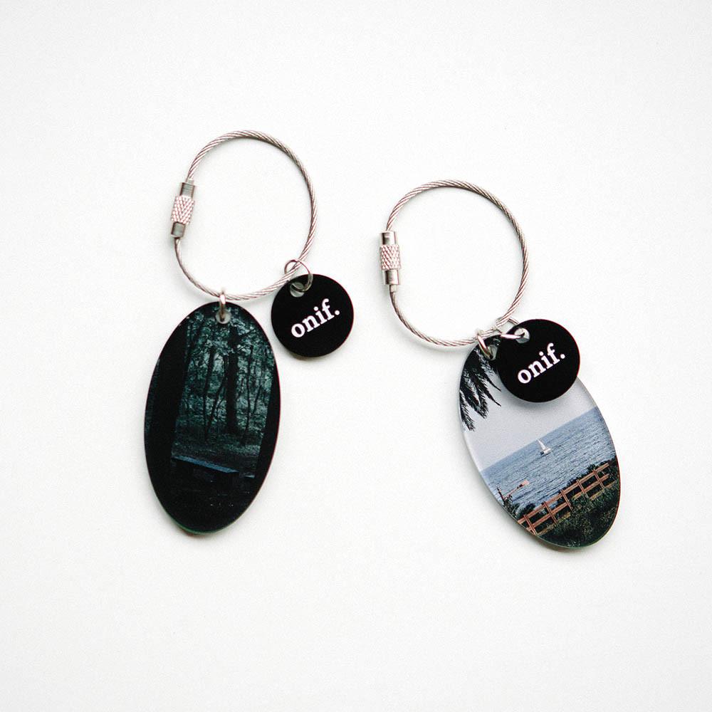 오니프 아크릴 포토 키홀더 키링