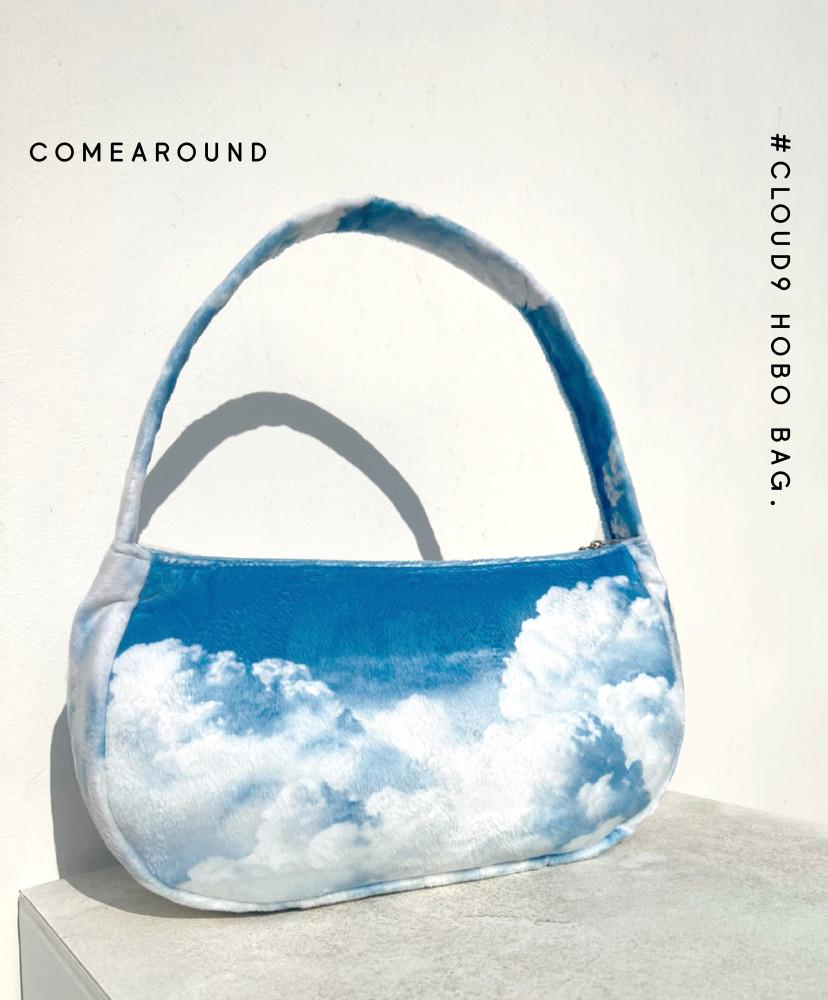 CLOUD NINE 컴어라운드 핸드크래프트 에코백 호보백