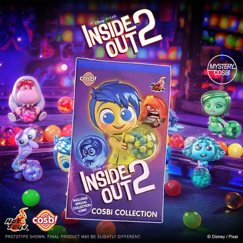 HotToys 인사이드아웃2 피규어 디즈니 픽사 캐릭터 피규어 블라인드박스 1개