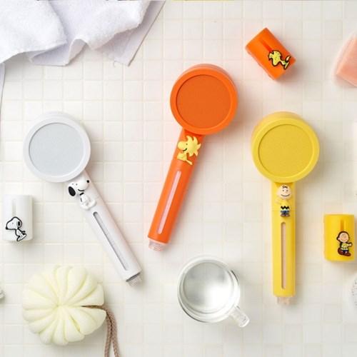 피너츠 스누피 찰리브라운 우드스탁 수압상승 필터샤워기