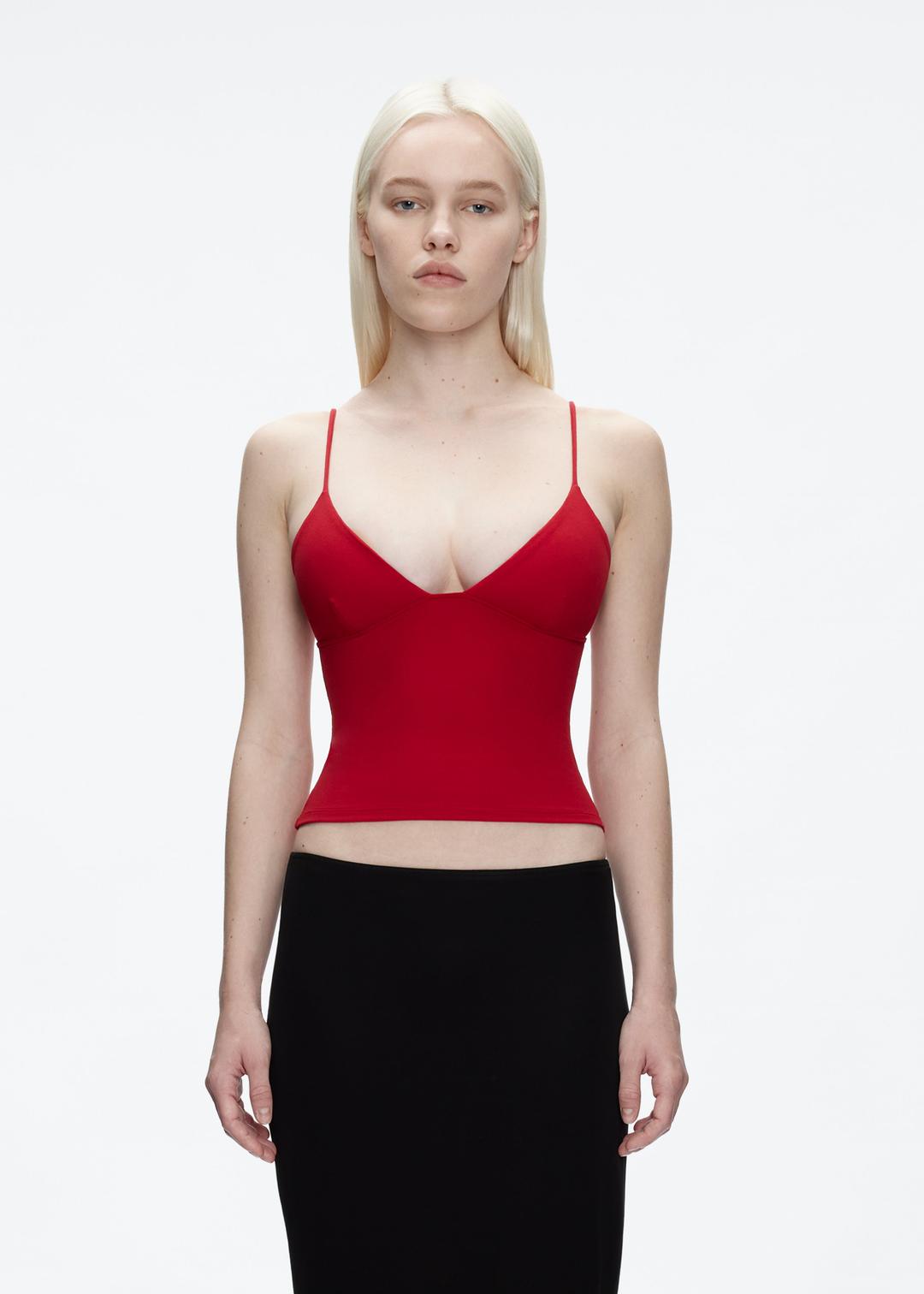 Play Camisole in Cherry - Tank Air
