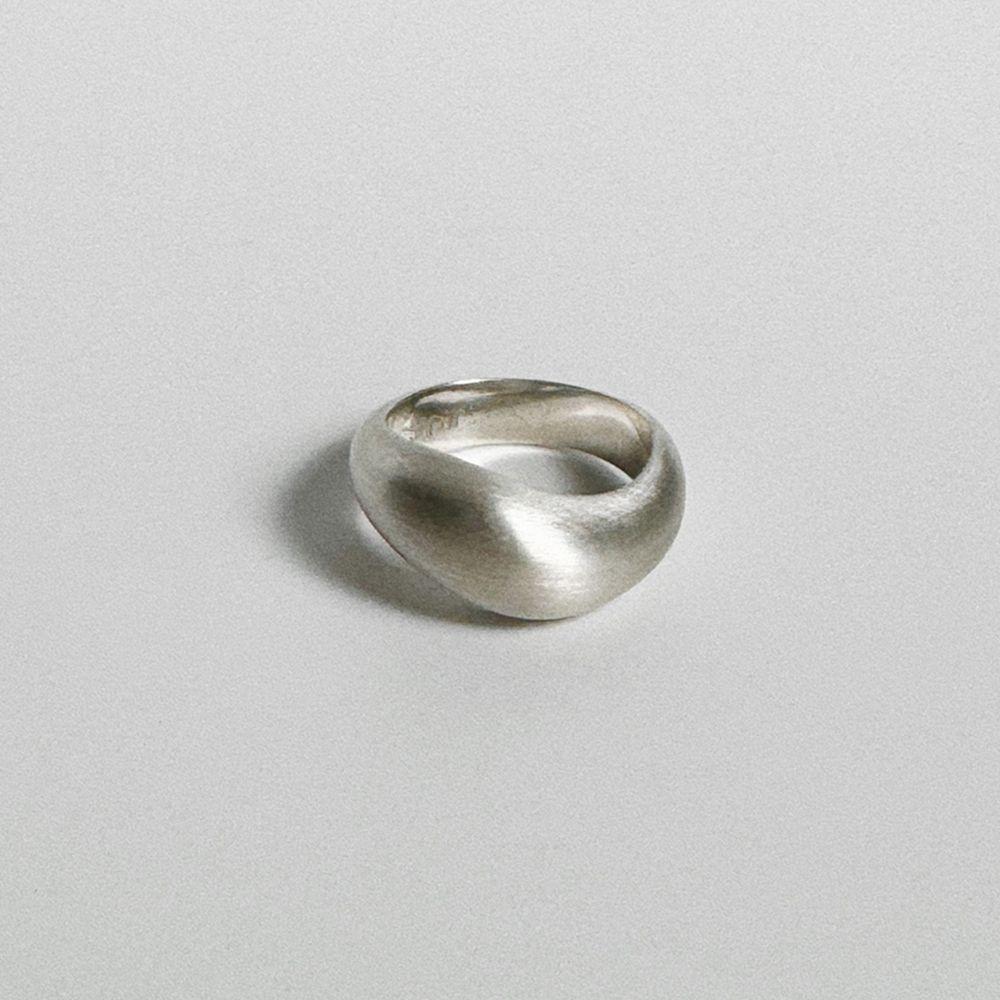 [Silver925] oar Cloud Volume Ring [무광실버]