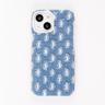 Punching denim case (mid blue)