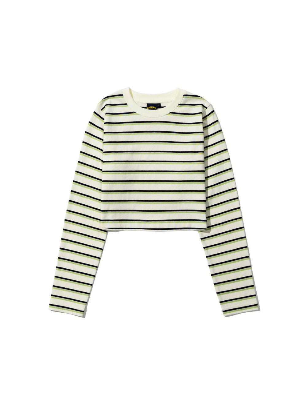 [뉴진스 해린 착용] STRIPE CREWNECK LONG SLEEVE T-SHIRT