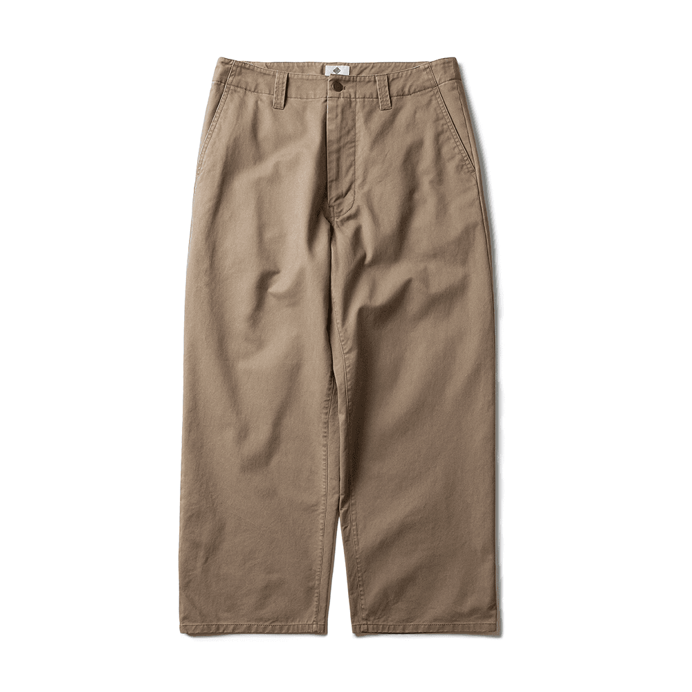 [ESFAI] CINCH BACK CHINO PANTS (BEIGE)