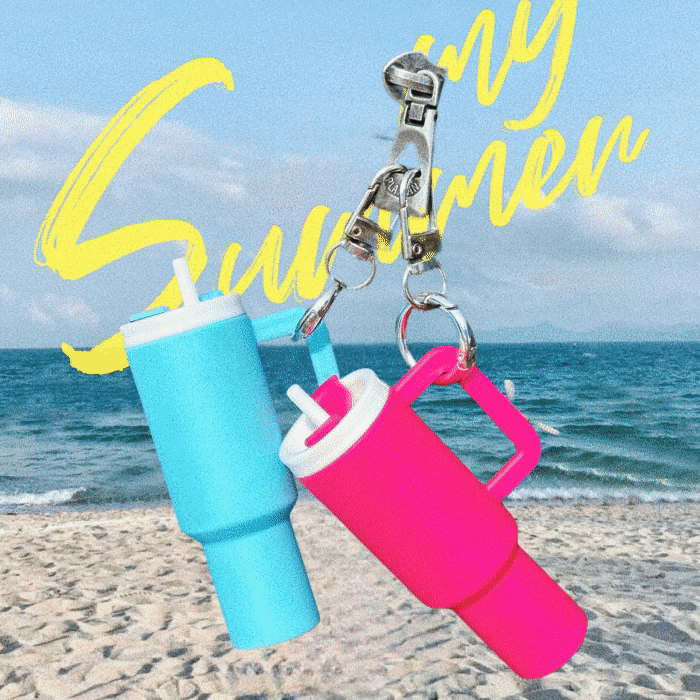 텀꾸 텀블러 립밤 케이스 키링 백참 (9.9 순차배송)