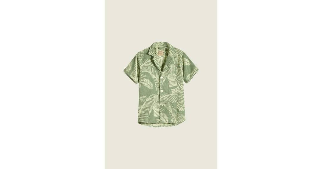 Banana Leaf Cuba Terry Shirt