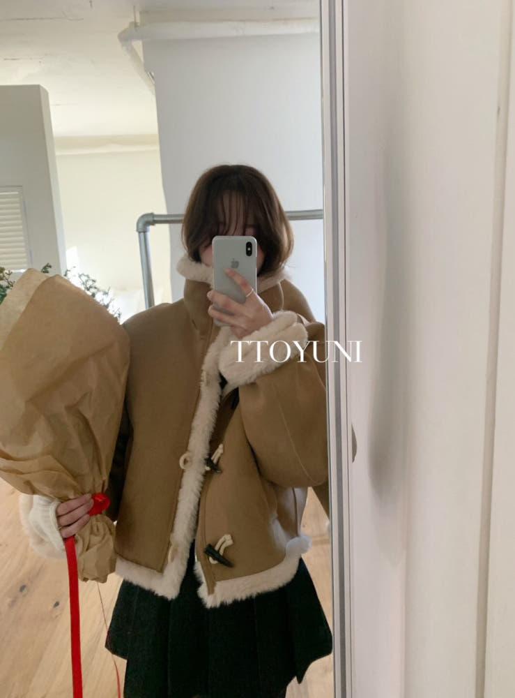 (원가이하sale/당일) 포레스트 크레마 더플 무스탕 forest 떠유니