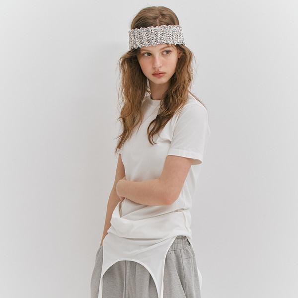 3WAY STRAP TIED TOP - OFF WHITE