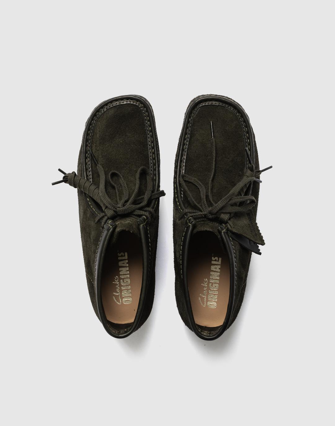 Wallabee Boot (Loden Green Suede)