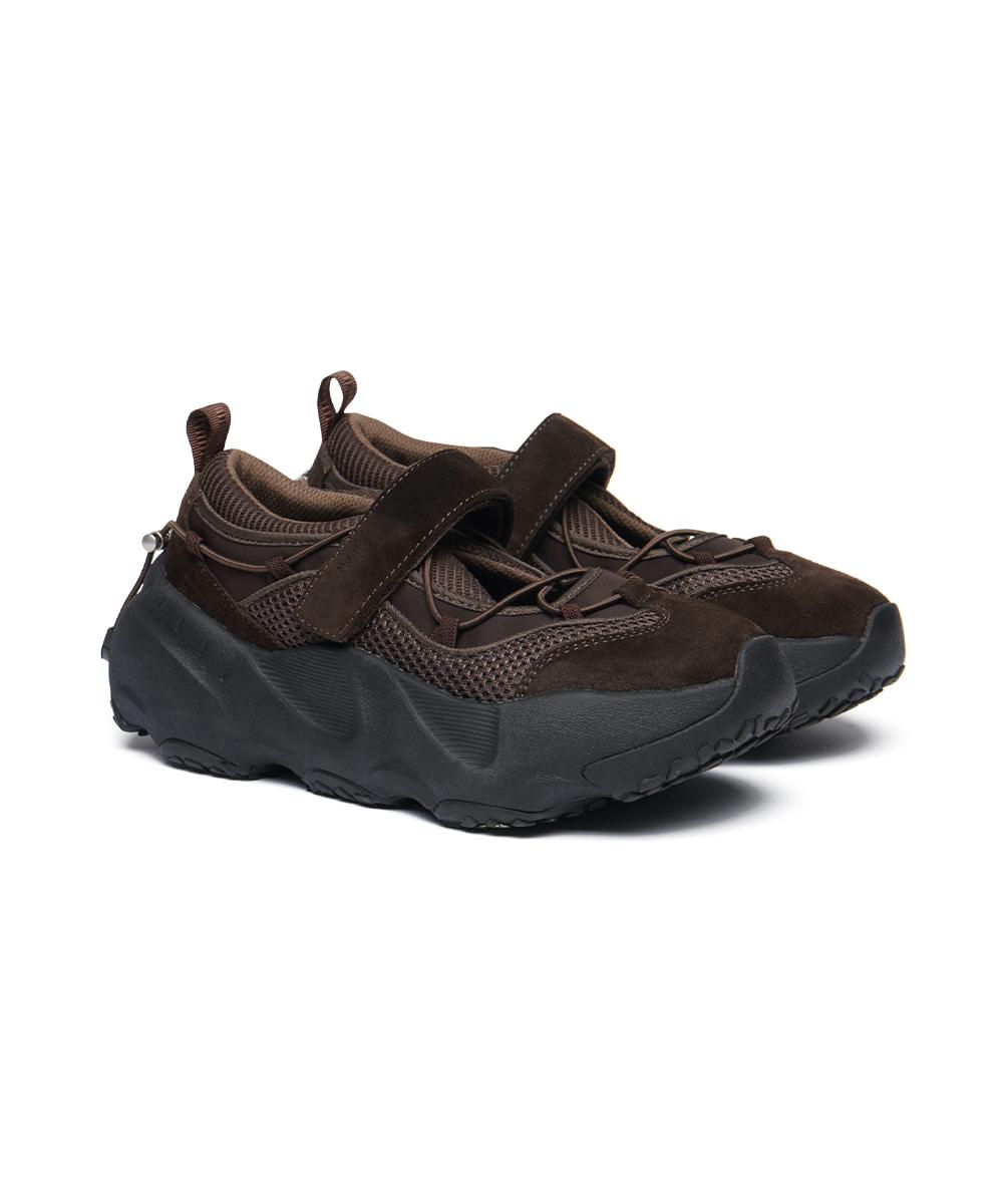 BRYN VELCRO SNEAKERS V2 - CHOCOLATE