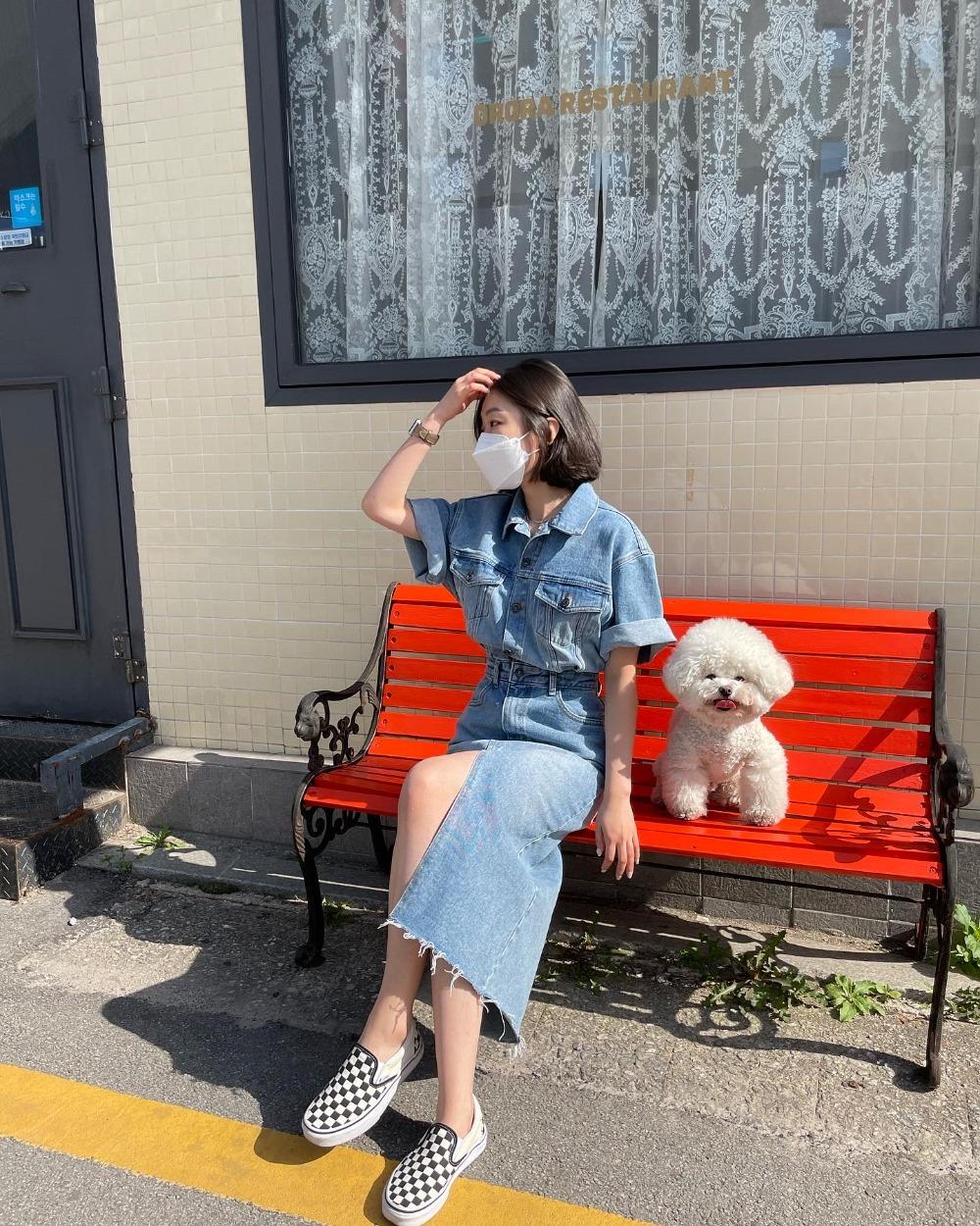 데님트임원피스 (1-2주 소요, 회원 10% 할인)