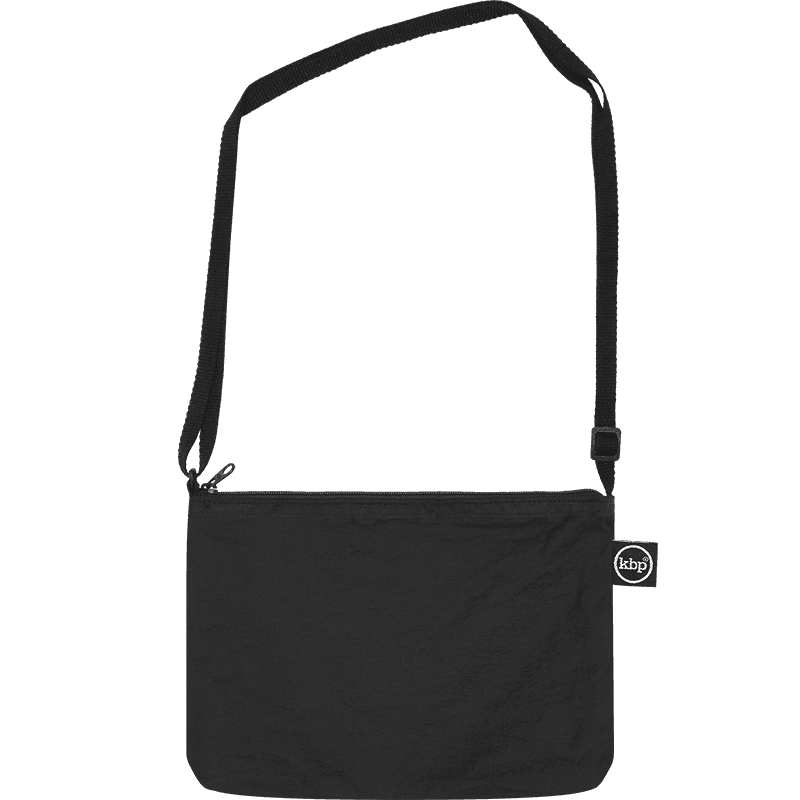 Crinkle Ripstop Black Sacoche 크링클 립스탑 블랙 사코슈