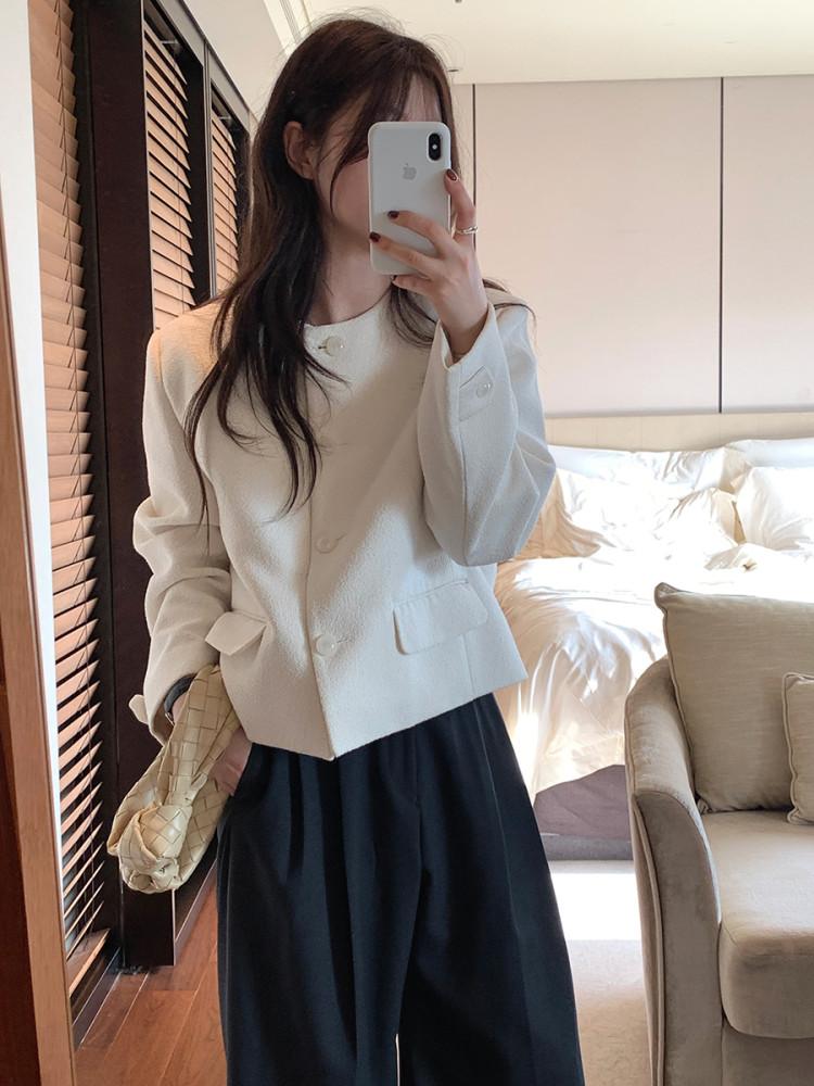 파인 트위드 자켓 2color