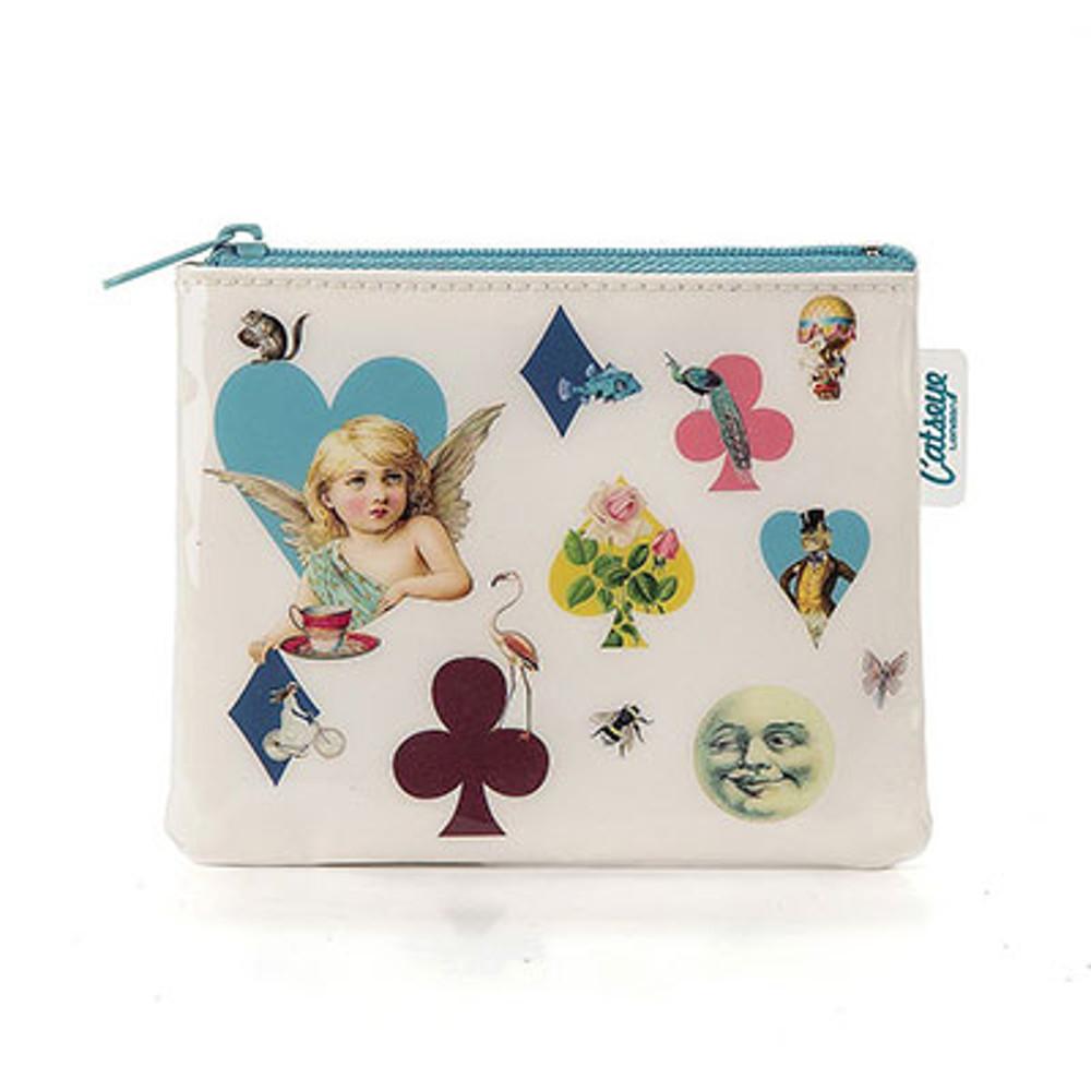 [캣츠아이런던] 하트 앤 체럽_동전지갑