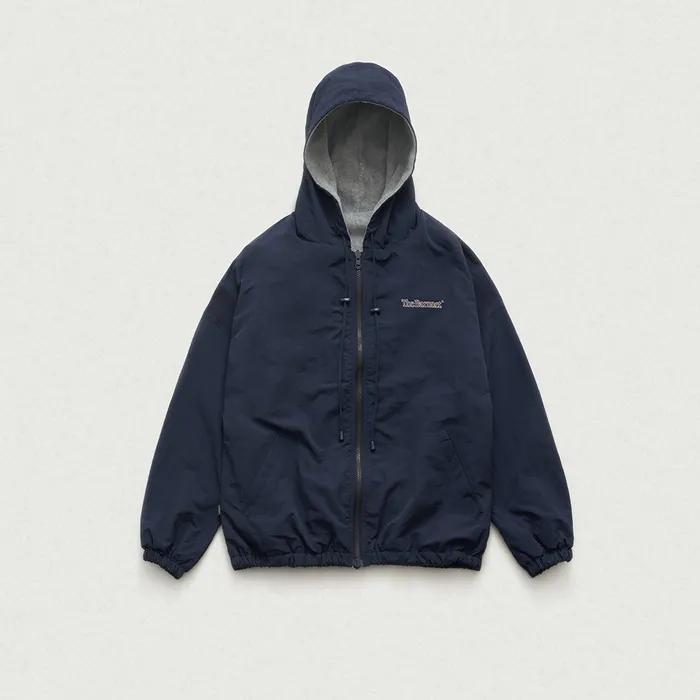 Snuggle Reversible Hooded Jacket_Navy