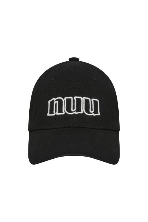NUU LOGO BALL CAP (BLACK)