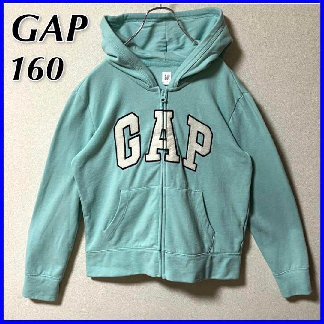 GAP ◇ ギャップ ロゴ ジップアップ パーカー キッズ 160