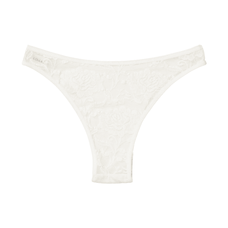 Lace Mesh Cheeky Panty(White) : Goblin Wear 고블린 웨어