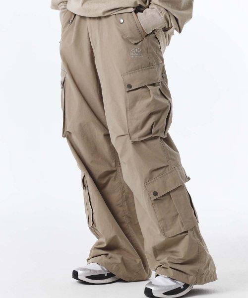 유틸리티 멀티 포켓 팬츠 베이지