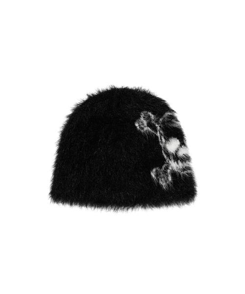SKULL BEANIE_BLACK(NG2EFUAB23A)