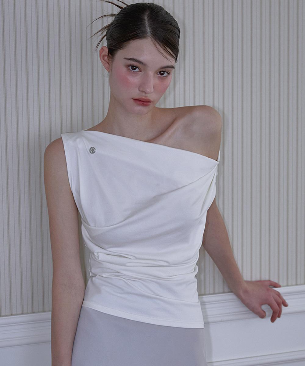 로제프란츠 Drape Off Shoulder Sleeveless