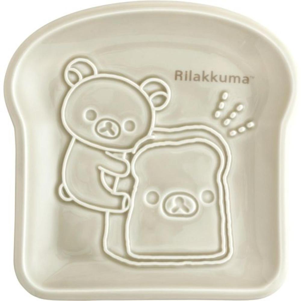 산엑스 리락쿠마 토스트 플레이트 접시 TK20201