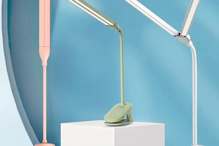 LED 듀얼램프 독서등 스탠드 침실스탠드 책상조명 집게조명