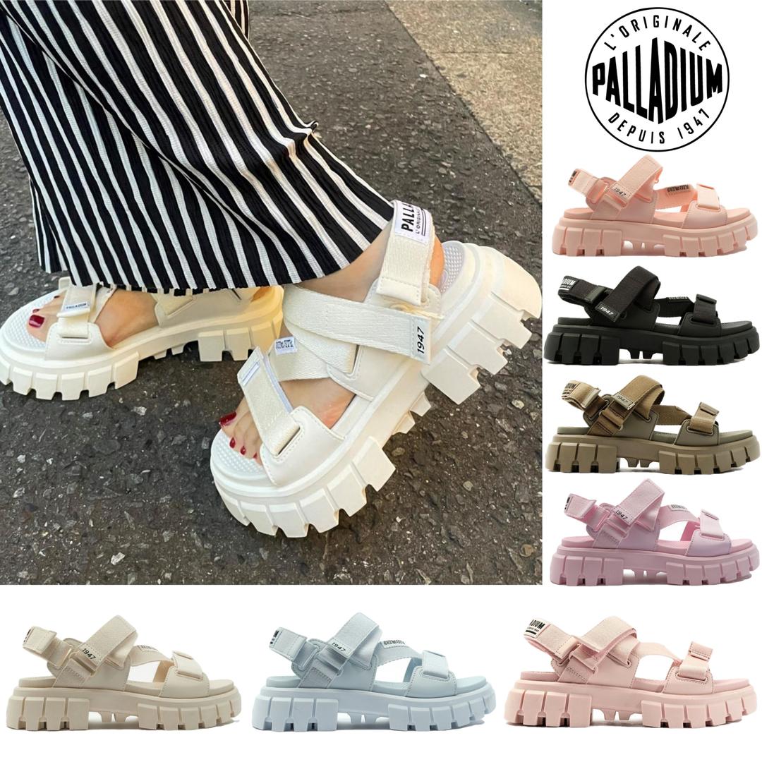 팔라디움 여성 REVOLT 리볼드 플랫폼 스트랩 샌들 9컬러