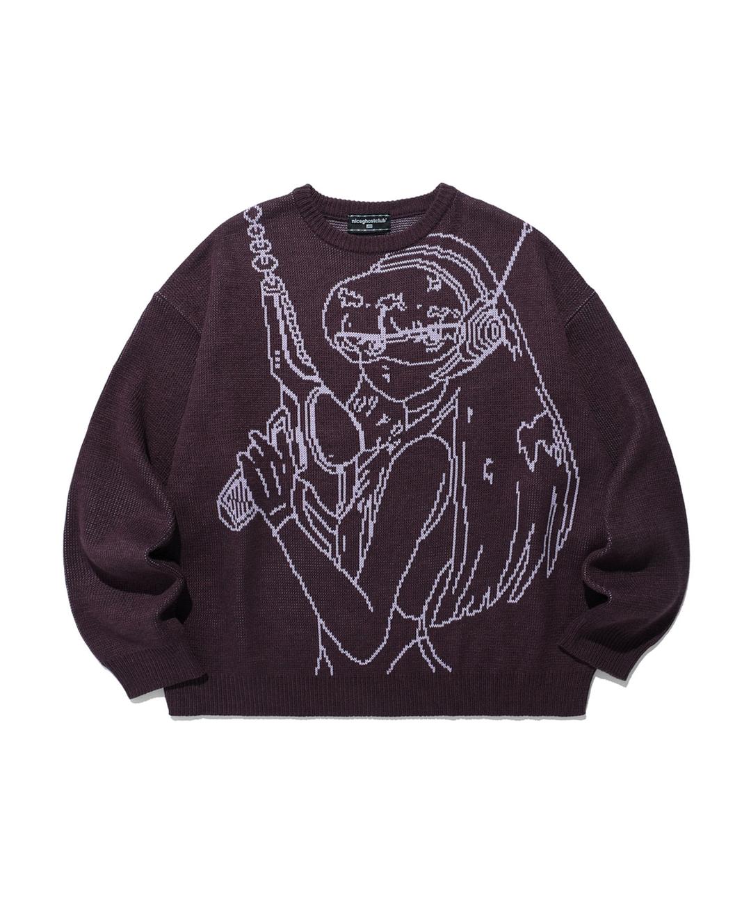 FUTURE GIRL MANGA KNIT[PURPLE]