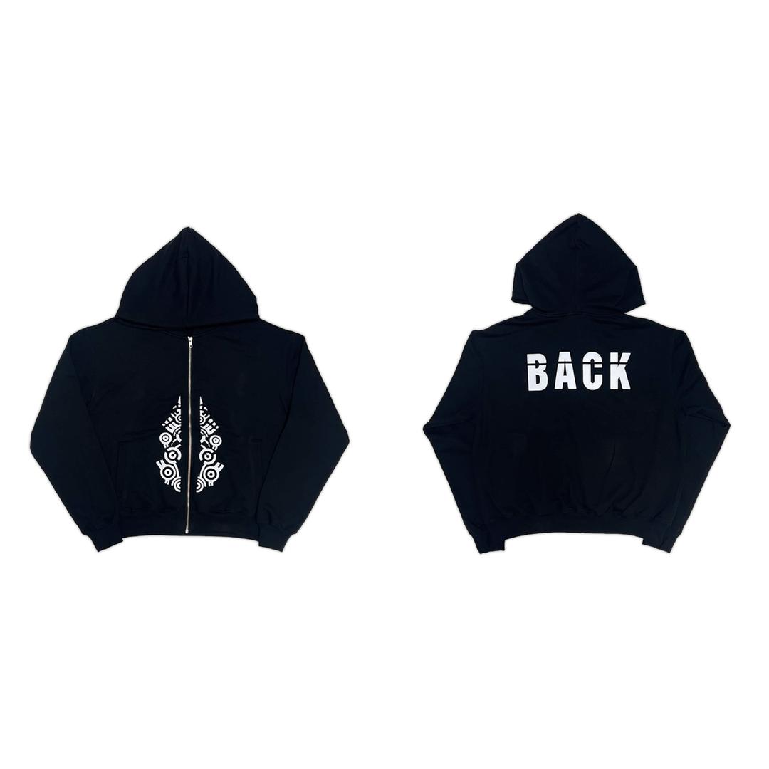 TATT00  ZIP UP / black