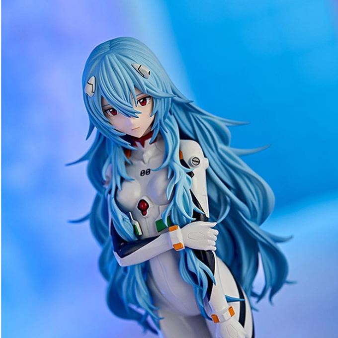 [25년5월입고] 신 에반게리온 굿스마일컴퍼니 POP UP PARADE 아야나미 레이 롱 헤어ver (2차재판)