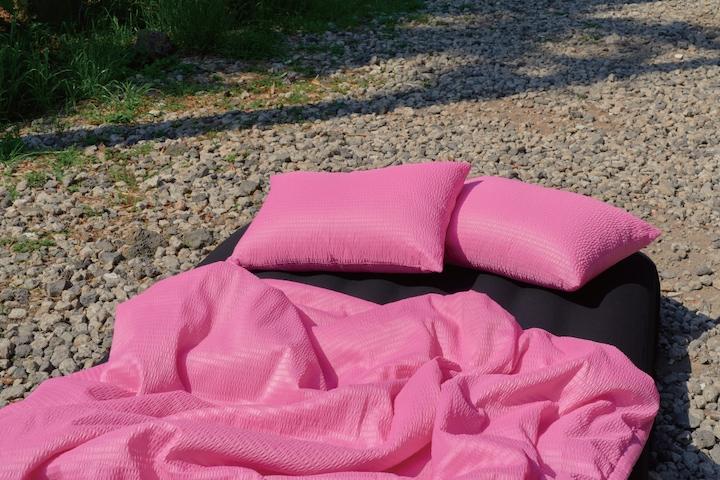 시원Hi 트렌디한 시어서커 펑키이불 여름차렵이불 S/SS,Q/K 6colors