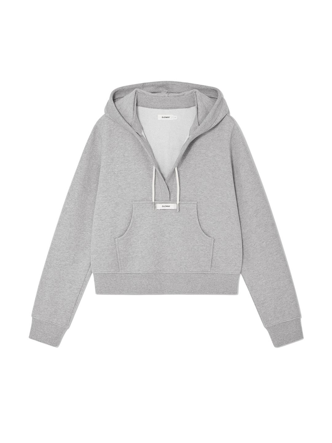 CIAO V CUT HOODIE (GRAY)
