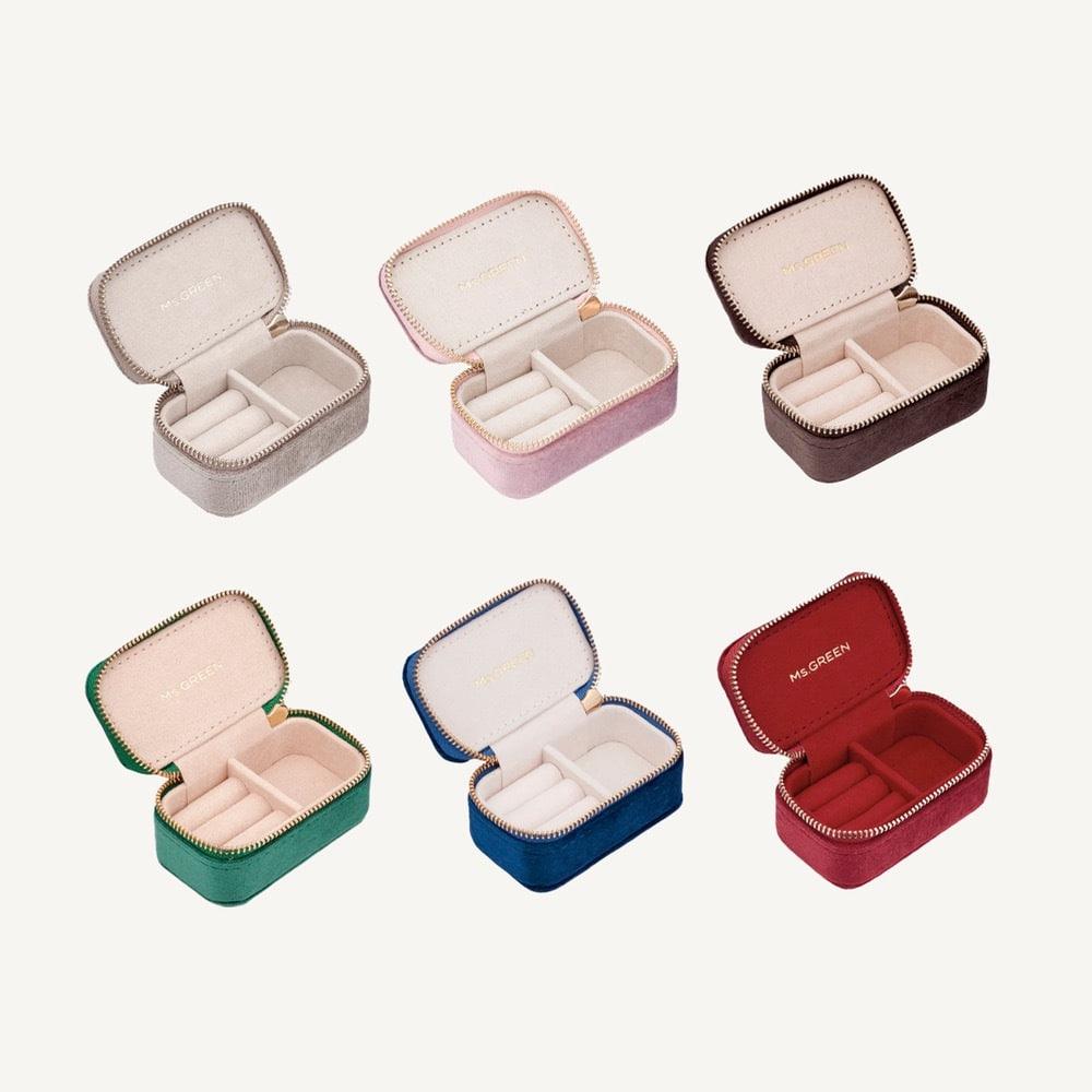 [미스그린] 벨벳 미니 주얼리 파우치 | Velvet Mini Jewelry Pouch