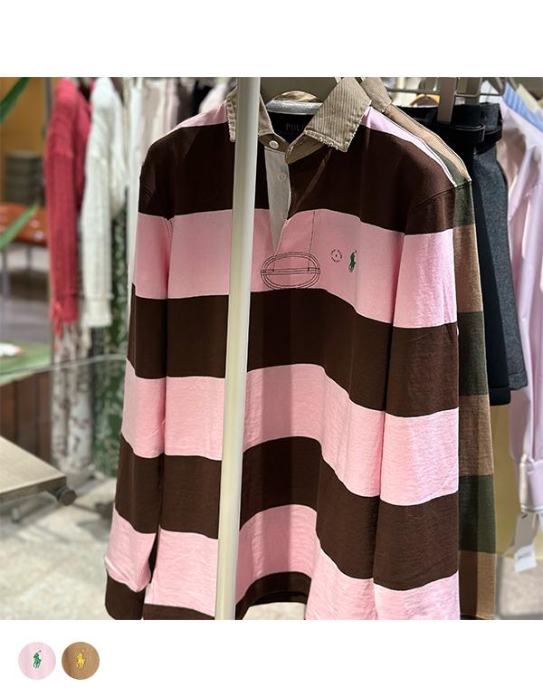 POLO RALPH LAUREN RUGBY SHIRT 2COLOR