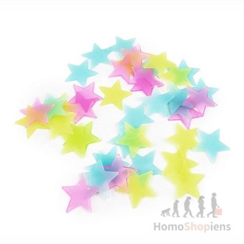 쇼피엔스 야광별 3CM 100P 아이방꾸미기 - 포인트스티커 | 쿠팡