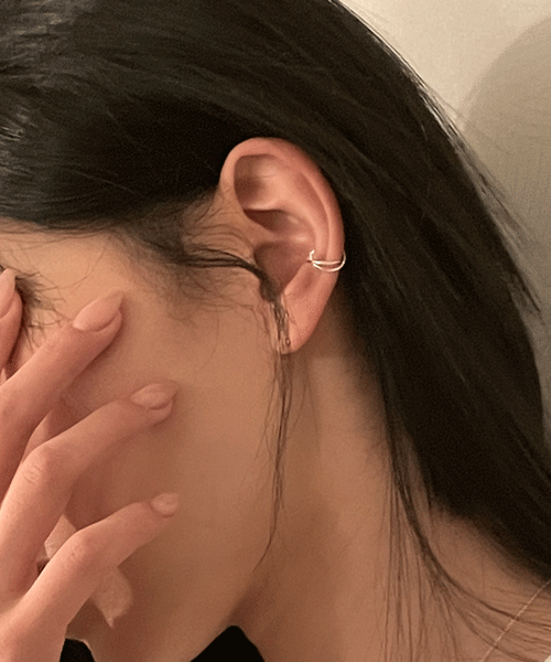 어픽 (silver92.5) waty 슬림 꼬임 이어커프