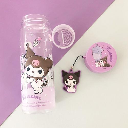 산리오 쿠로미 트라이탄 팬던트 보틀 500ml
