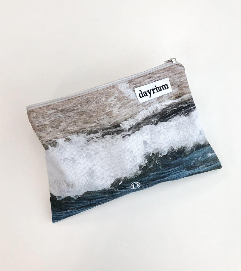 지퍼 파우치 L /강릉샌드