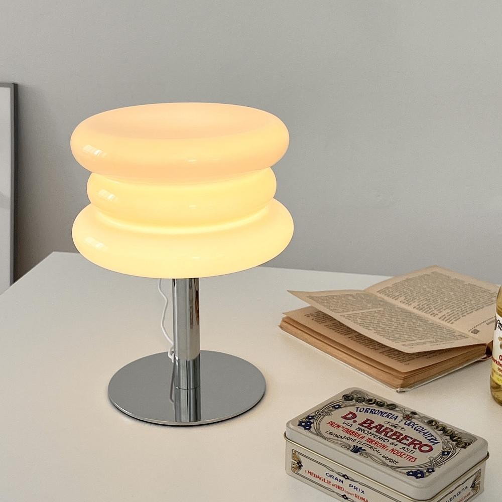 미드센츄리 단 스탠드 버섯 스탠드조명 테이블 침대 마카롱 램프 무드등