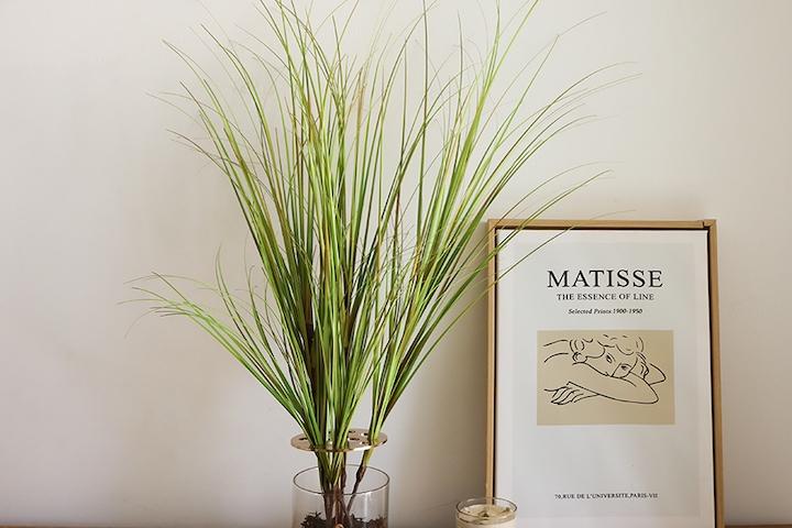 리얼퀄리티 핸드메이드 글라스갈대 조화부쉬 3종 4sizes