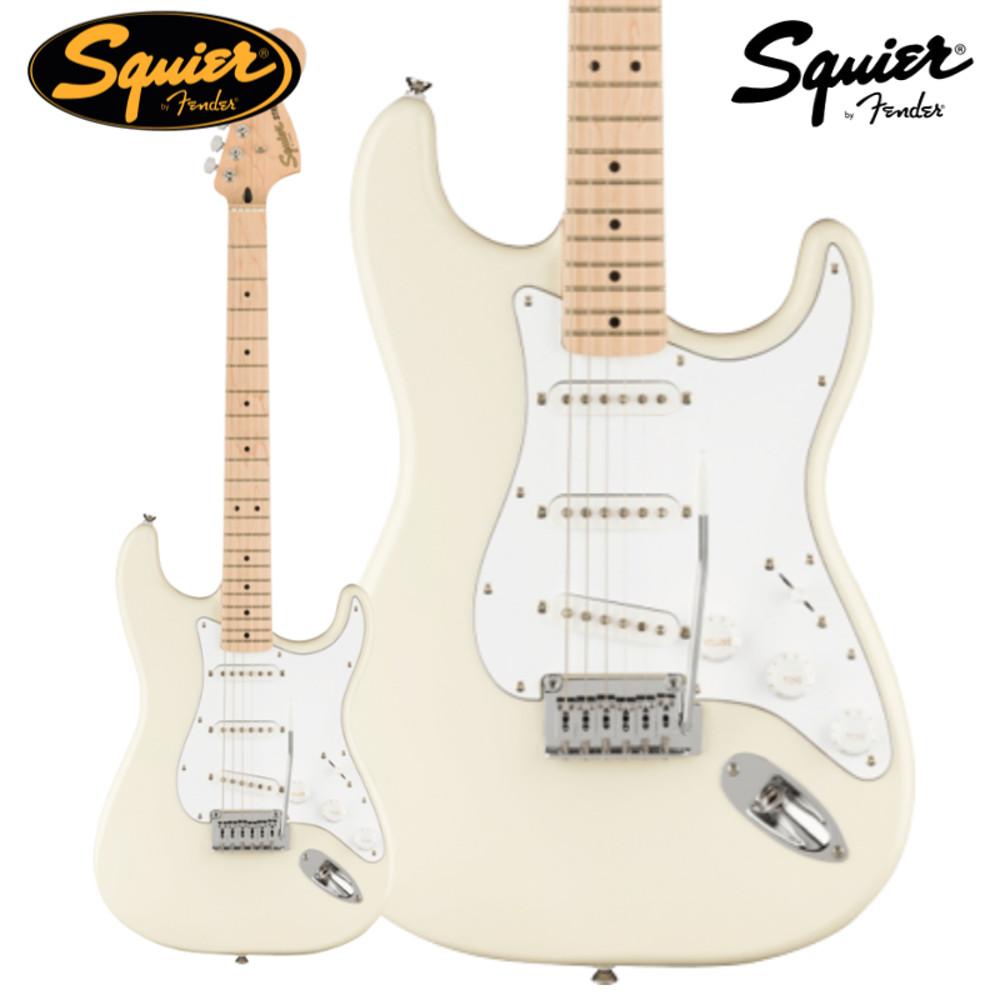 스콰이어 일렉기타 어피니티 메이플 올림픽화이트